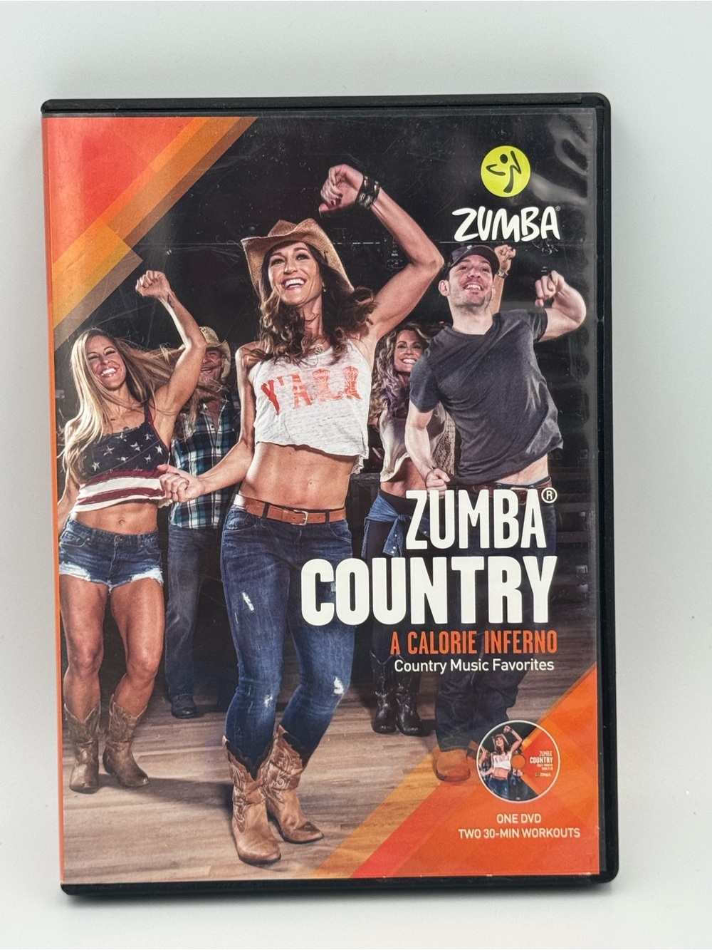Zumba Country DVD A Calorie Inferno 2 30 Min Workouts Dance Fitness 2016